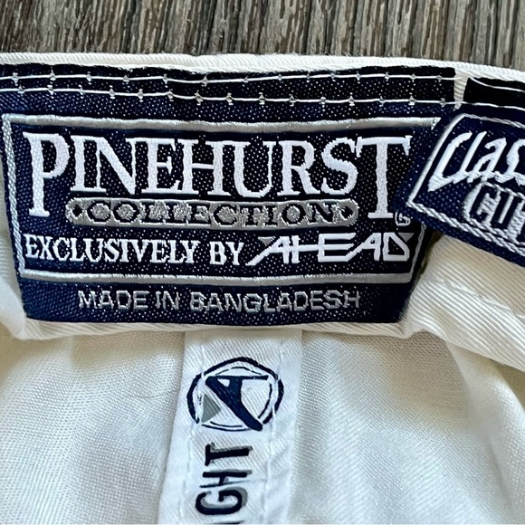 White Pinehurst 1895 Golf Cap - Picture 9 of 10